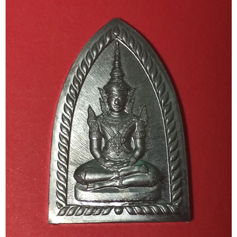สมเด็จองค์ปฐมพลิกชีวิต หลวงพ่อเล็ก วัดท่าขนุน เนื้อชิน(ตะกั่ว)