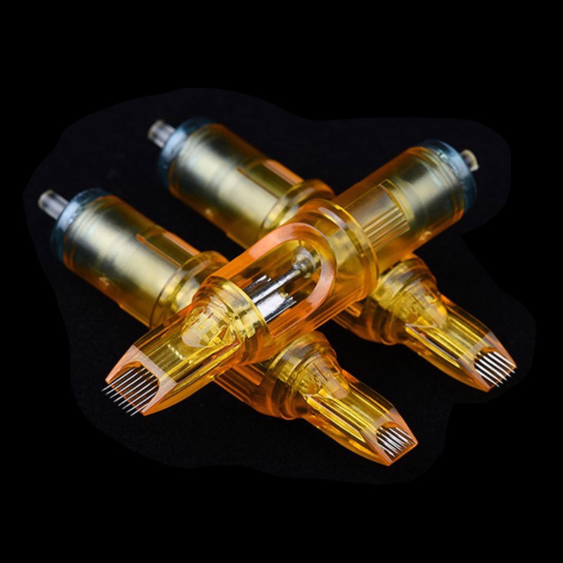 Yellow Dragonfly เข็มสักตลับหมึก RL RS RM M1 - รูปที่ 2