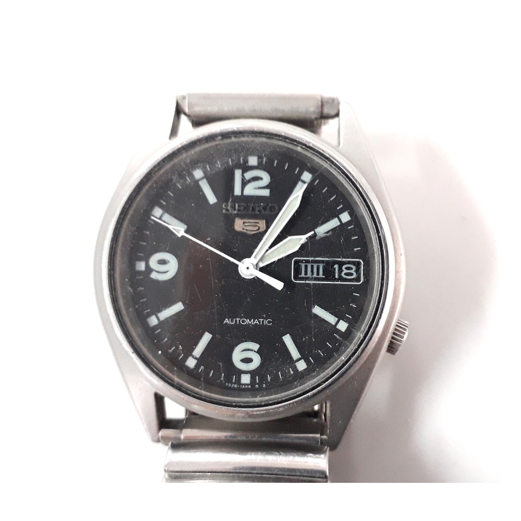 นาฬิกา Seiko 5 Automatic 7S26-6040 - 36mm Vintage ของแท้