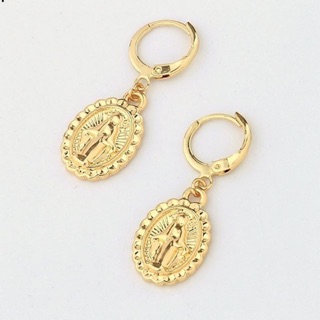 Coin vintage earrings