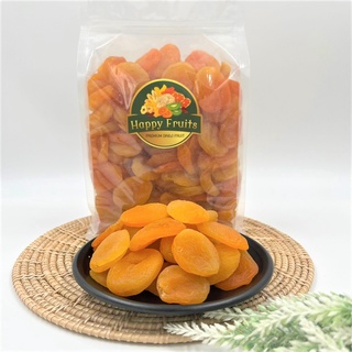 Dried Apricot แอปริคอทอบแห้ง ผลไม้อบแห้ง ผลไม้เพื่อสุขภาพ เกรด A  By Happy Fruits