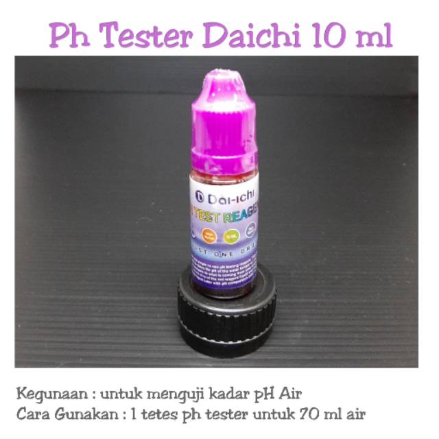 Ph Tester Daichi 10 ml / Ph Drop Daichi 10 ml
