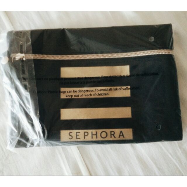 กระเป๋า sephora สีดำทอง