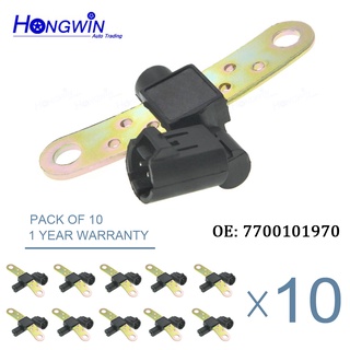 10 PCS Crankshaft Position Sensor For Renault Clio Kangoo Scenic 1.6 16v Laguna Megane Scenic Twingo 7700101970 82004686