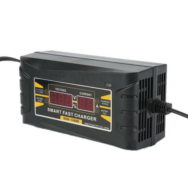 เครื่องชาร์จแบตเตอรี่ รุ่น Suoer Son-1206D ชาร์จเต็มแล้วตัดอัตโนมัต