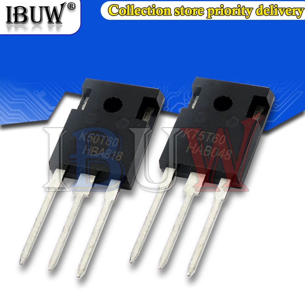 วงจรรวม K50T60 IKW50N60T 50N60 K75T60 IKW75N60T 75N60 TO247 TO-247 5 ชิ้น