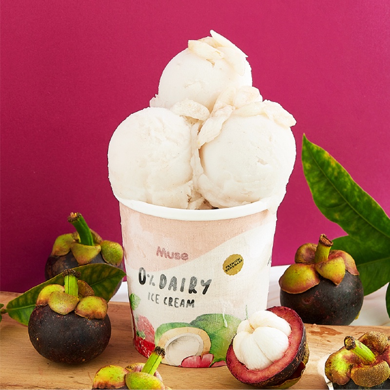 [ลด 110.- MUSE2199]ราชินีมังคุด 'Queen of Fruit' - Muse Icecream