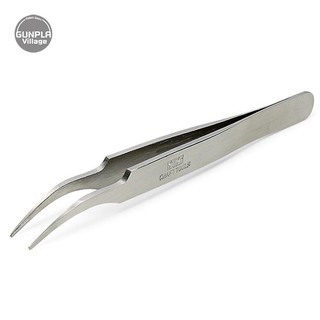 Tamiya 74108 HG Angled Tweezers (Round Tip) 4950344963348 (Tool)