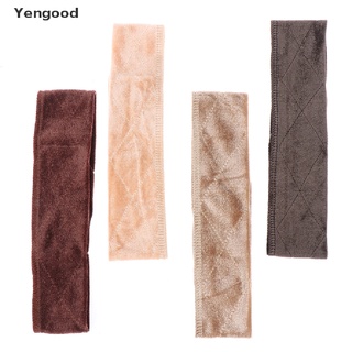 Yengood 1X ที่คาดผมกํามะหยี่ ยืดหยุ่น กันลื่น แก้ไขวิกผม สายรัดปรับได้ ที่คาดผม ดี