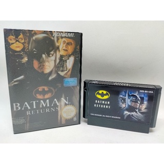 Batman Return เกมแนวต่อสู้ผ่านด่าน ตายไม่จำกัด เล่นสนุกตลับ IC หนักๆ