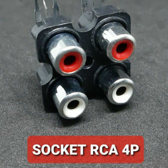 4PIN BELL RCA SOCKET