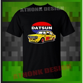 เสื้อยืดคอกลม แขนสั้น พิมพ์ลาย Datsun 510 Race Car Racing สไตล์คลาสสิก สําหรับผู้ชาย 2022S-5XL