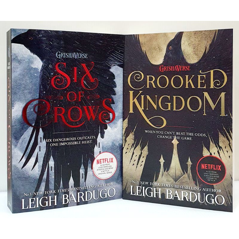 Grishaverse Shadow and Bone Siege and Storm Ruin and Rising Six of crow ...
