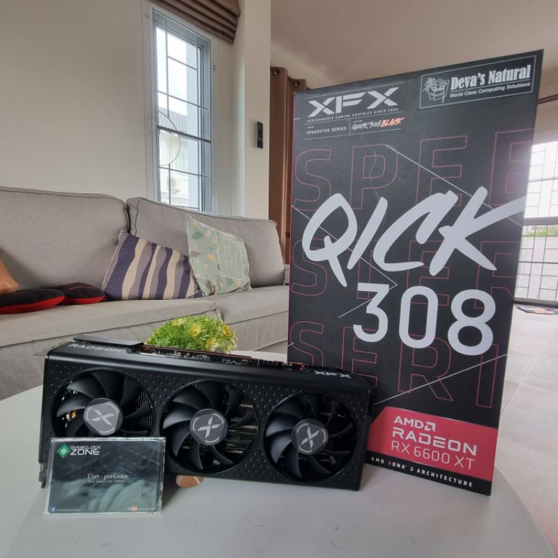XFX RX 6600XT QICK 308 มือสอง