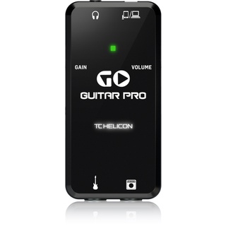 Tc Helicon GoGuitar Pro *ของแท้รับประกัน 1ปี* ออดิโออินเตอร์เฟสสำหรับกีต้าร์, 24-Bit/48 kHz, ปรีไมค์ Midas, iOS/ Android
