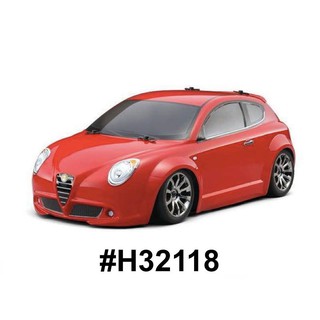 HPI 32118 บอดี้ ALFA ROMEO MITO สำหรับรถตระกูล M-chassis ที่มี wheelbase 210mm