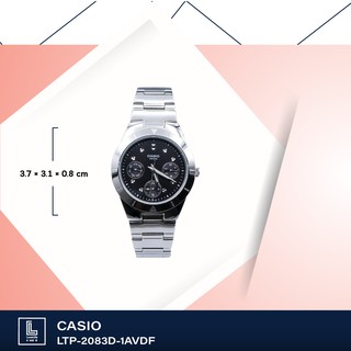 นาฬิกาข้อมือ casio รุ่น LTP-2038D-1AVDF