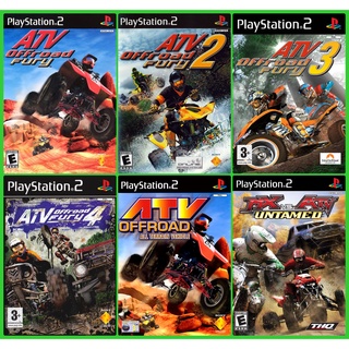 ATV Offroad ทุกภาค  &gt;&gt; ทางวิบาก แผ่นเกม PS2  Playstation 2