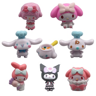 พร้อมส่ง !!! ตุ๊กตาฟิกเกอร์ Kuromi My Melody แฮนด์เมด DIY สําหรับตกแต่ง