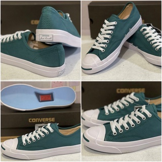 รองเท้าผ้าใบ Converes Jack Purcell CP OX -สีเขียว มีประกันสินค้า3เดือน (ภาพจากสินค้าจริงของทางร้าน) สินค้านำเข้าแท้100%