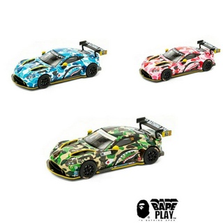 [พร้อมส่ง] BAPE®️x ASTON MARTIN GT3 1/64 MODEL CAR