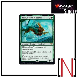 [MTG][Single][KHM] Toski, Bearer of Secrets ระดับ Rare [ภาษาอังกฤษ]