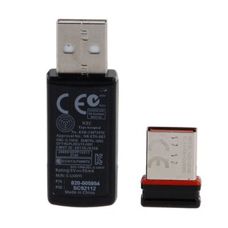 อะแดปเตอร์รับสัญญาณ USB Wireless Dongle Receiver USB สำหรับ Logitech