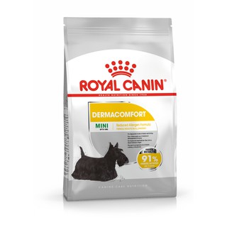 Royal Canin Mini Dermacomfort [3kg] รอยัล คานิน อาหารสุนัขพันธุ์เล็ก ผิวแพ้ง่าย