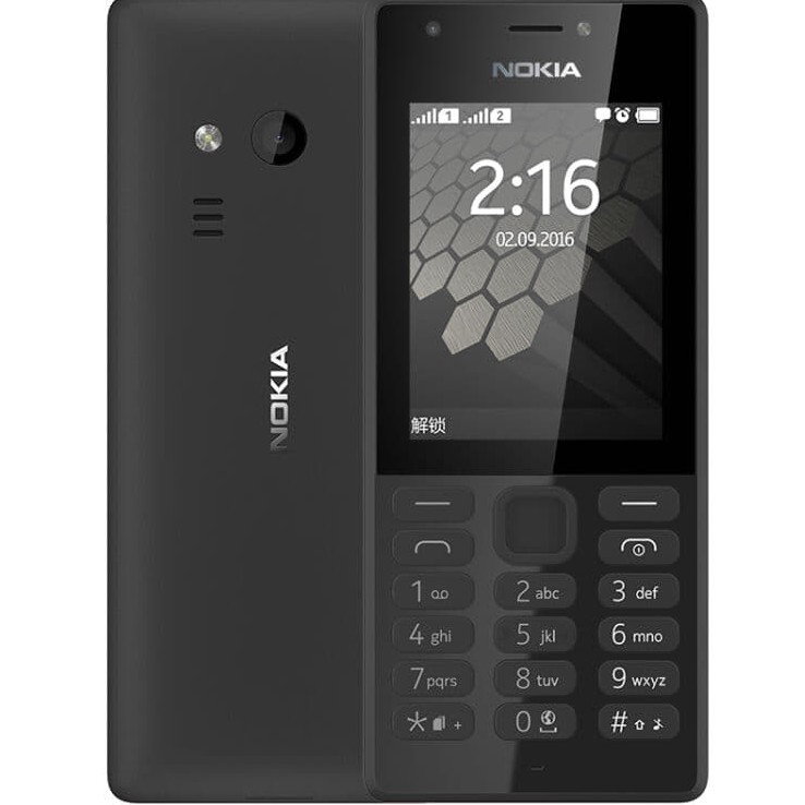 โทรศัพท์มือถือ โนเกียปุ่มกด NOKIA  PHONE   216 (สีดำ) ใส่ได้ 2ซิม AIS TRUE DTAC MY 3G/4G จอ 2.4 นิ้ว ใหม่2020 ภาษาไทย