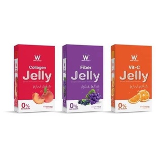 (5 ซอง) W Wink White Jelly ดับเบิ้ลยู วิงค์ไวท์ เจลลี่