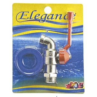 ก๊อกบอลตัวใหญ่ 1/2"   Elegance  EG0272