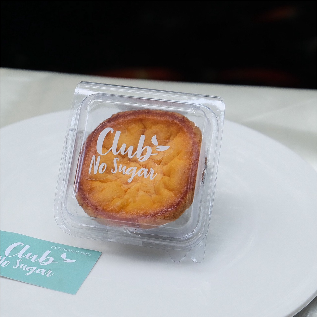 [พร้อมส่ง] CNS🥑 ทาร์ตไข่ Egg​ tart  คีโต Keto ไร้แป้ง ไร้น้ำตาล อบใหม่ทุกวัน ขนมคีโต ทาร์ตไข่คีโต (1 กล่อง=1ชิ้น) - รูปที่ 4