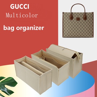 【นุ่มและเบา】ที่จัดระเบียบกระเป๋า  gu cci gg multicolor bag organiser ที่จัดกระเป๋า   in bag ที่จัดทรง  organizer insert