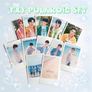 TXT - เซตรูปโพลารอยด์ กรอบขาว 2x3 นิ้ว 10 ใบ