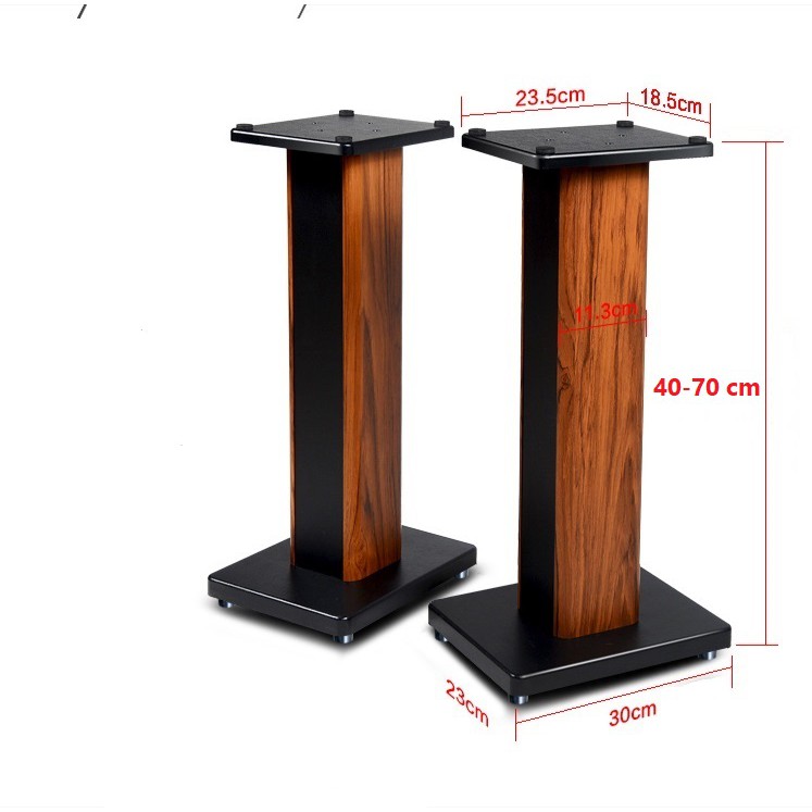 ขาตั้งลำโพงไม้ สูง 70 ซ.ม. 1 คู่