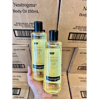 Neutrogena Body Oil Light Sesame Formula 250 ml