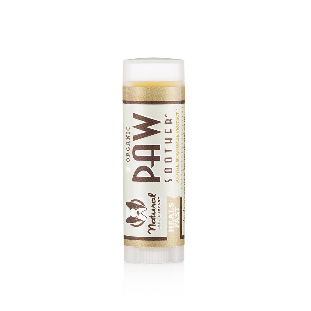 Paw Soother บาล์มดูแลอุ้งเท้าสุนัข ขนาดพกพา 4.25g | ฟื้นฟูอุ้งเท้าแห้งแตกให้นุ่ม ปลอดภัย ออร์แกนิก | Natural Dog Company