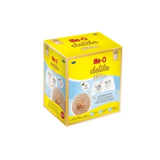 me o delite มีโอ ดีไลท์ มีโออาหารเปียก ชนิดซอง 70g (ไม่คระรส) (โหล)