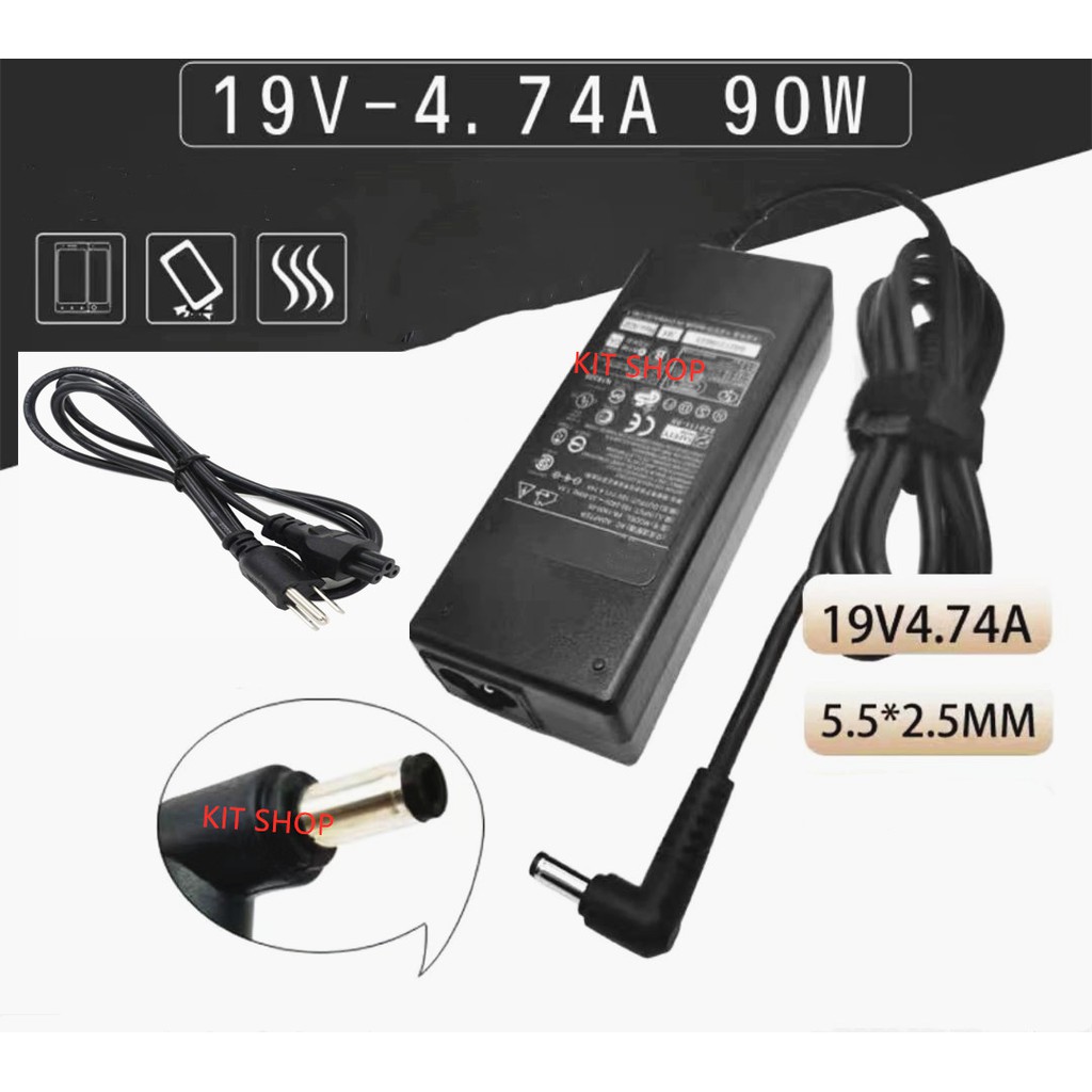 OEM Adapter ASUS 19V 4.74A หัว 5.5*2.5 อแดปเตอร์ 90W #6