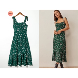 เดรสกระโปรง 💚 Grass Green Dress 💚