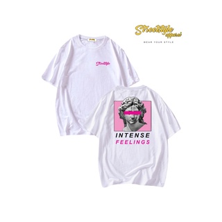 เสื้อยืดผ้าฝ้ายพิมพ์ลายขายดี ✎Intense Feelings Inspired || Streetstyle Apparel