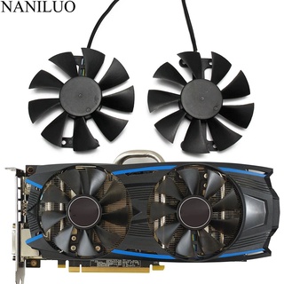 2pcs/set GA91S2H GeForce GTX 950 1060 GPU Cooler Fan For GALAXY GeForce GTX 950 GeForce GTX1060 VGA Cards Cooling Fan