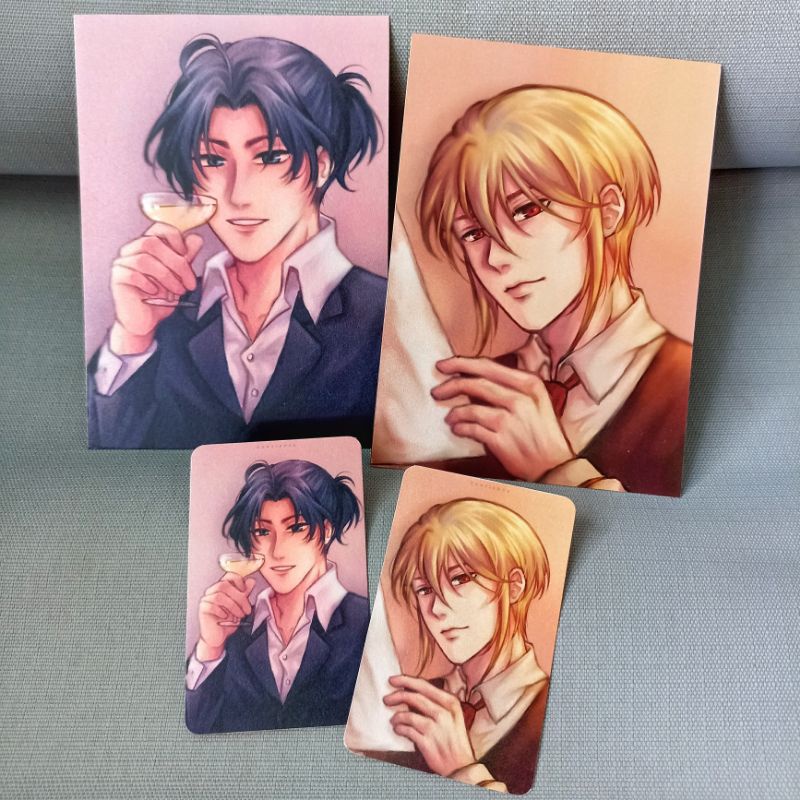 พิมพ์ Moriarty The Patriot Art, โปสการ์ด A6/ Photocard (5.5x8.5) เบา, sherlock