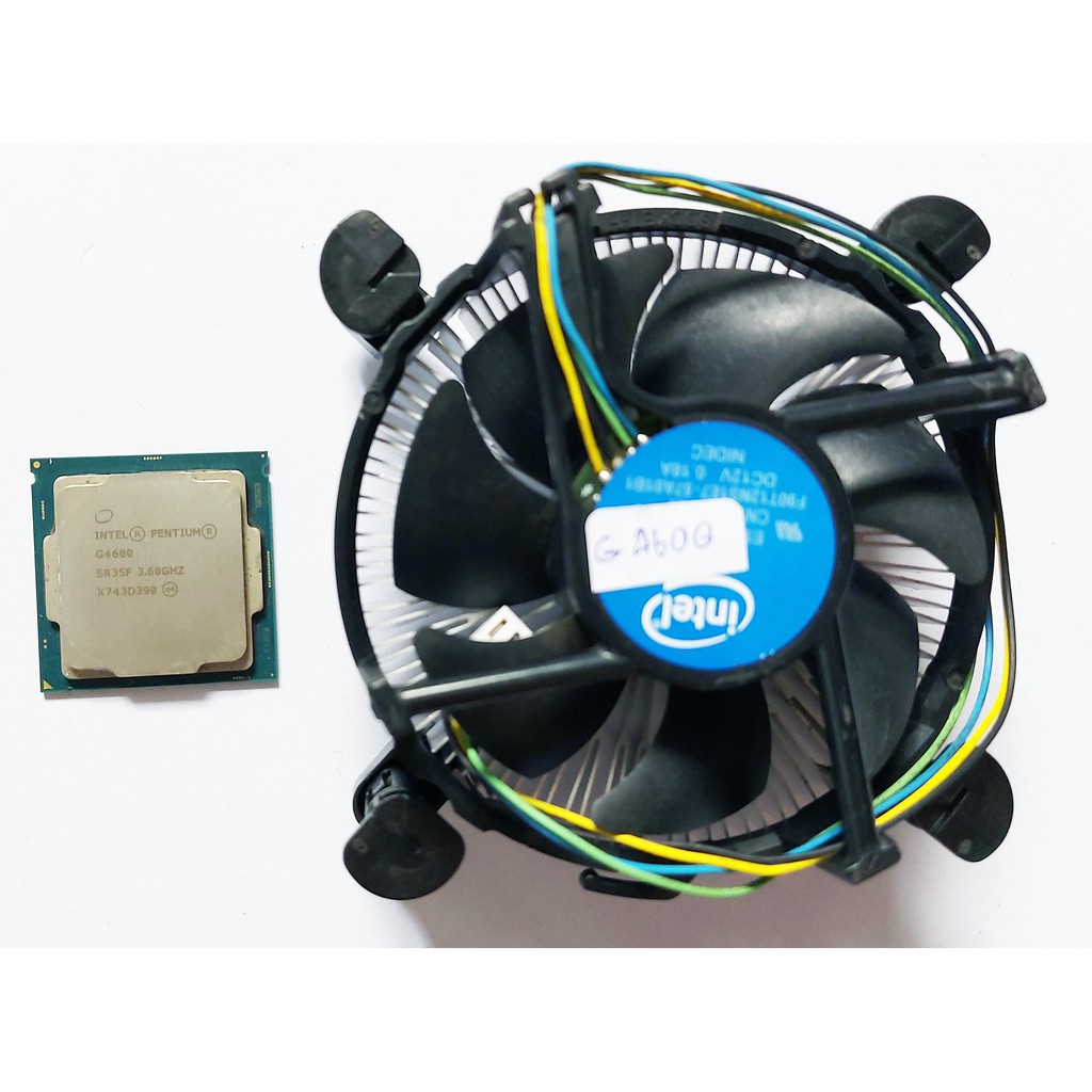 CPU intel Pentium G4600 + ซิงค์ พัดลม แท้ - rabbitstorm - ThaiPick