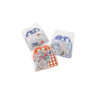uki stationery★ST-53★ พร้อมส่ง 40 ชิ้น สติ๊กเกอร์ไดคัท สติกเกอร์ หมี อะโวคาโด เกาหลี สติกเกอร์ไดคัท ติดโน๊ตบุ๊ค ตกแต่ง Planner สติกเกอร์ปิดผนึก สติ๊กเกอร์ติดบัตร