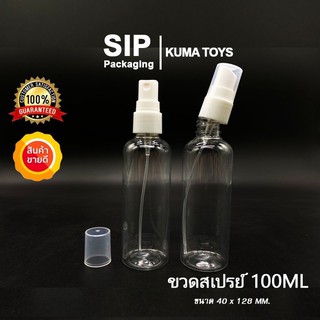 [1 แพ็ค 10 ใบ] ขวดสเปรย์ พกพา ขนาด 100ml พร้อมส่ง