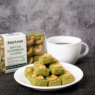 (เจ)  คุกกี้สิงคโปร์ Matcha  daylean  ขนมคลีน