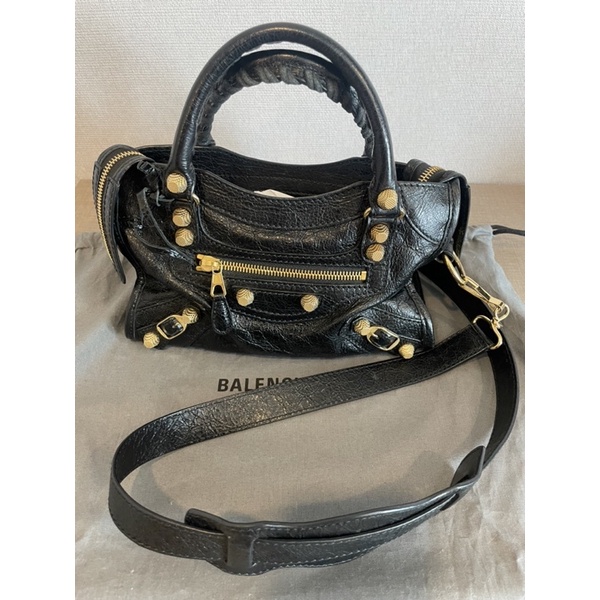 กระเป๋า Balenciaga รุ่น Mini City สีดำ ของมือสอง ของแท้100%