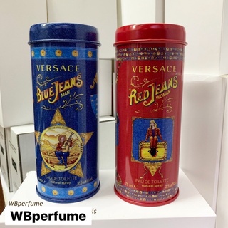 น้ำหอมแท้100% Versace Blue Jeans EDT 75ml , Versace Red Jeans EDT 75ml