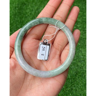 JB59005 หยก พม่า แท้ Jade กำไลหยก (Jadeite bracelet) พม่า (Myanmar)